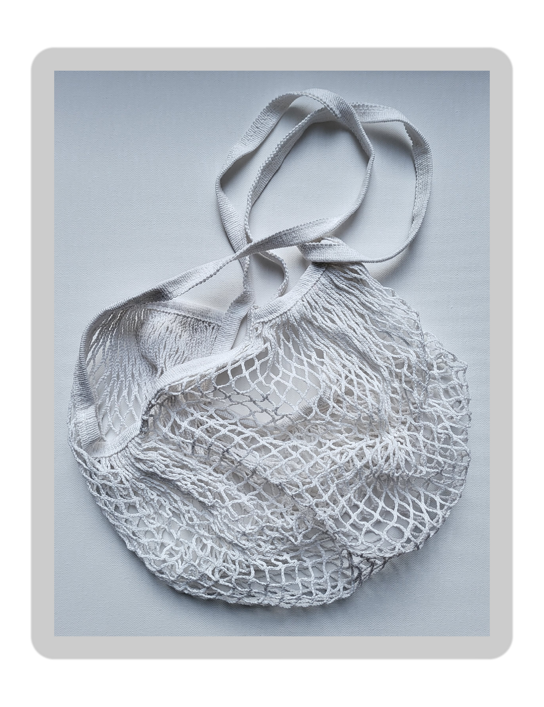 Say NO to plastic bags, say YES to cotton net bags!