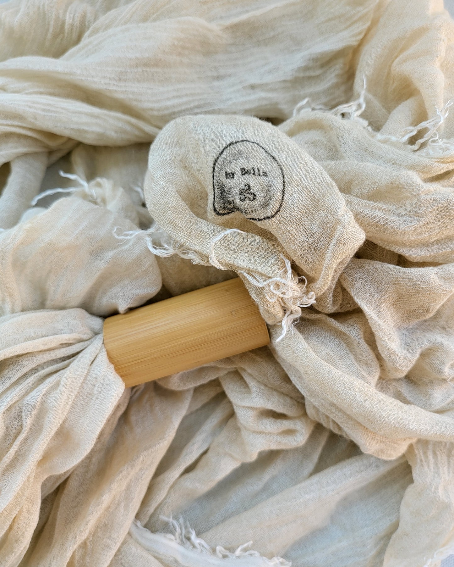 Cream - Foro di Roma stole scarf