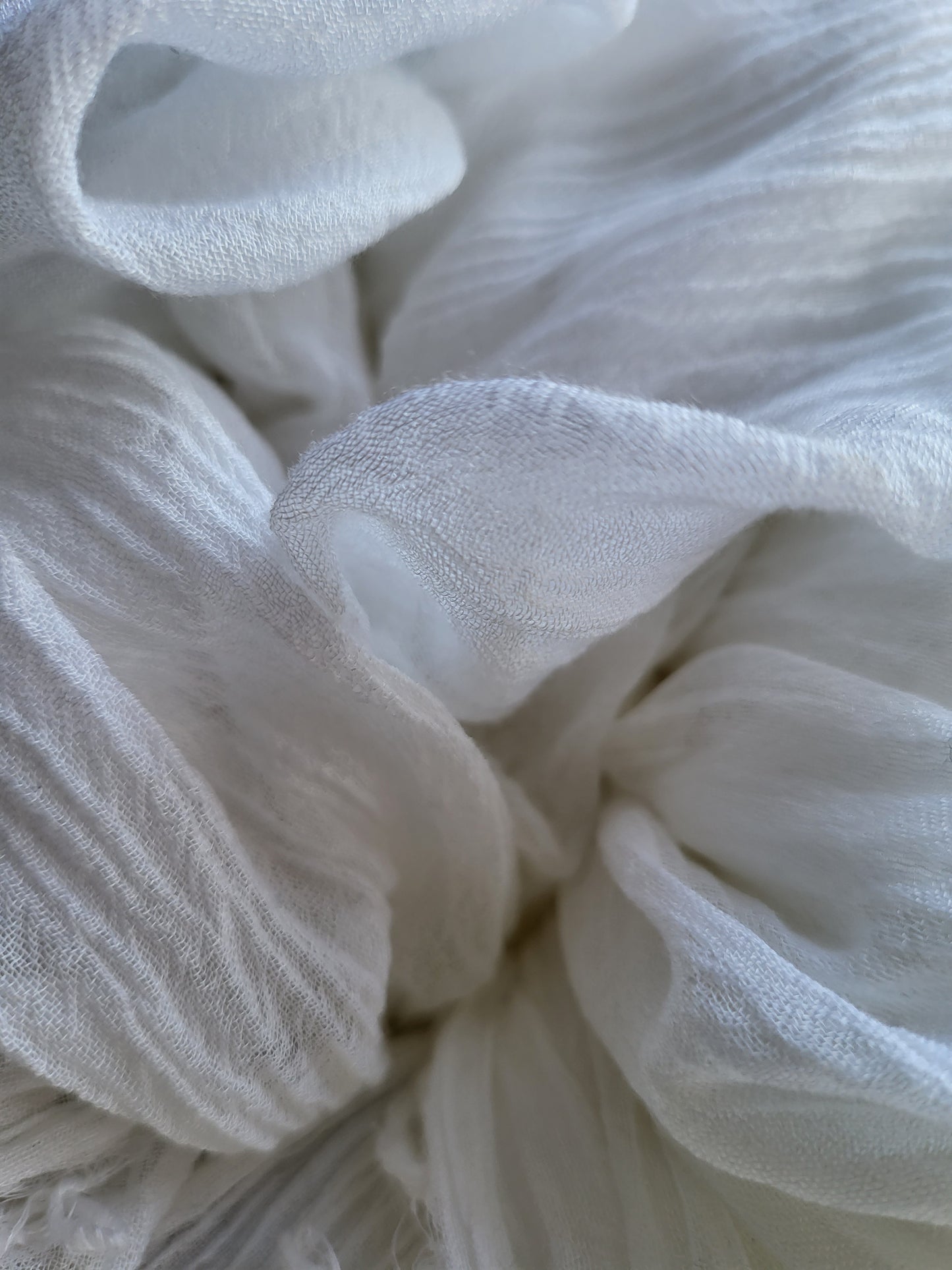 White - Monte Bianco stole, scarf