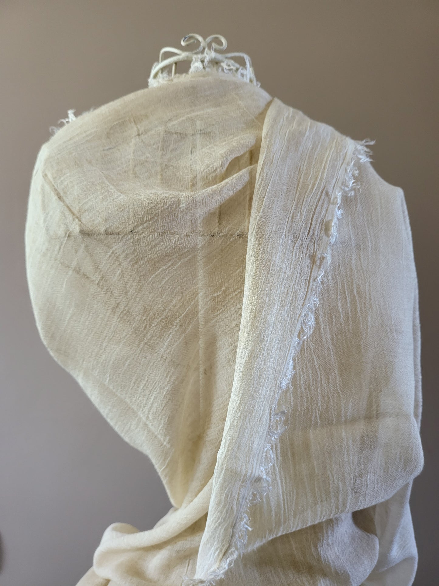 Cream - Foro di Roma stole scarf