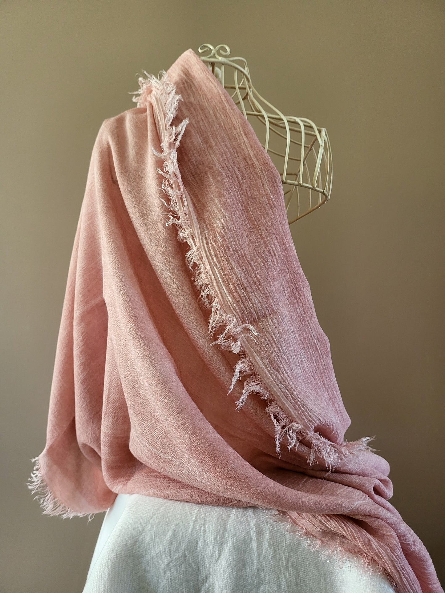 Pink - Cortina d'Ampezzo stole scarf