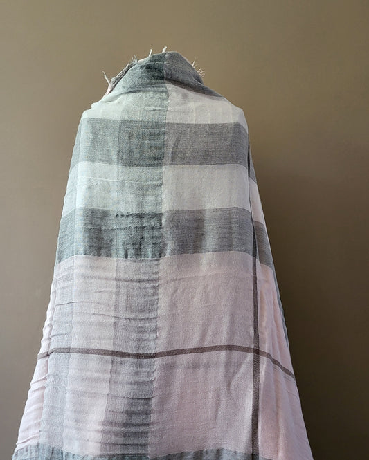 Pink - Tartan Gelato di Firenze stole scarf