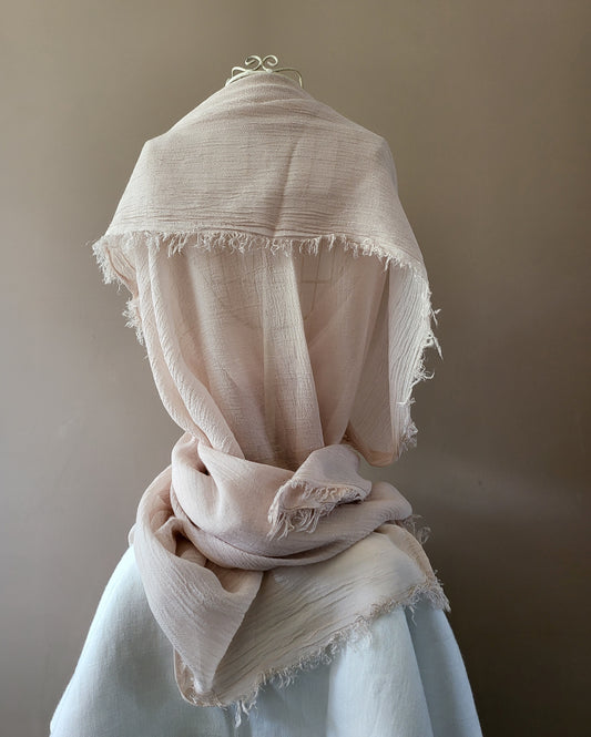 Cream - The matt Foro di Roma stole scarf