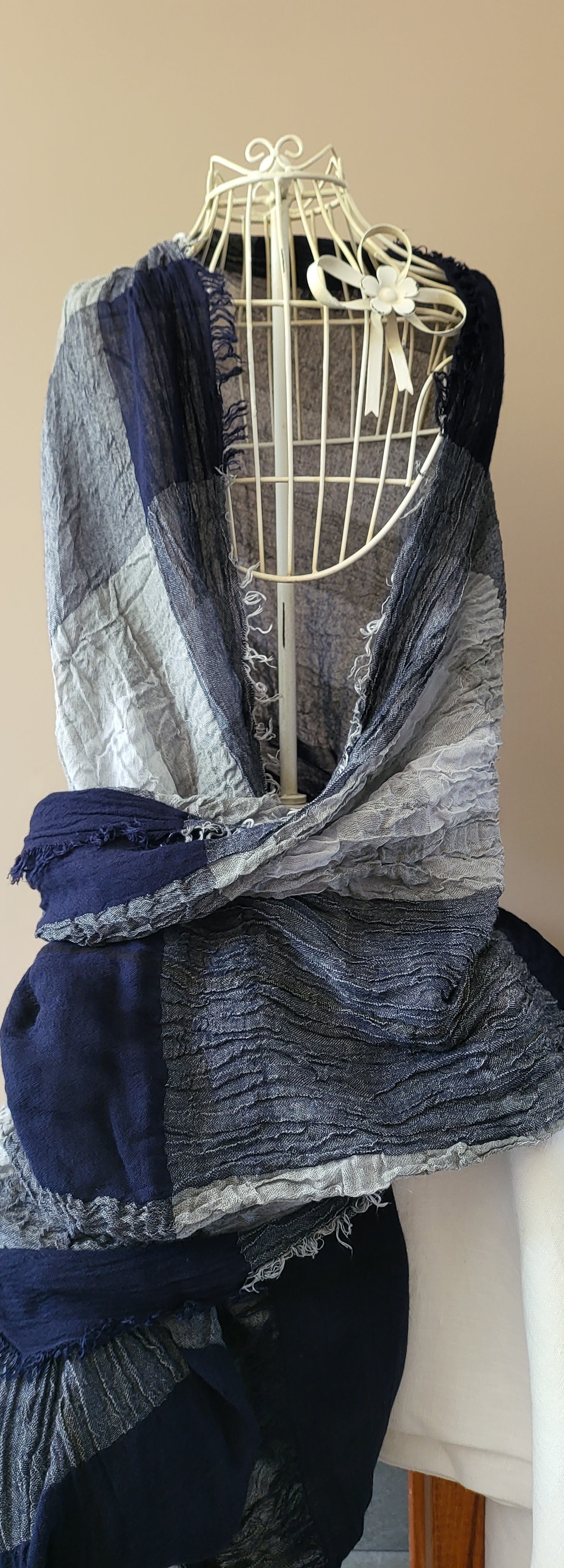 Blue - Mediterraneo stole scarf