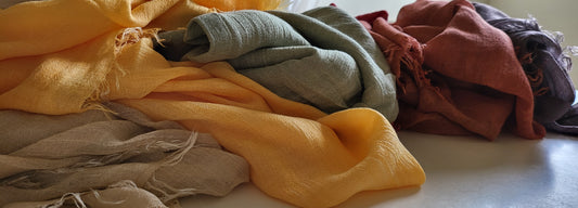 Embrace Style, Embrace Earth: Redefining Fashion Choices, One Natural Stole at a Time!