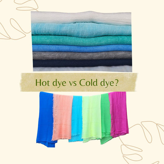 Hot dye versus Cold dye?