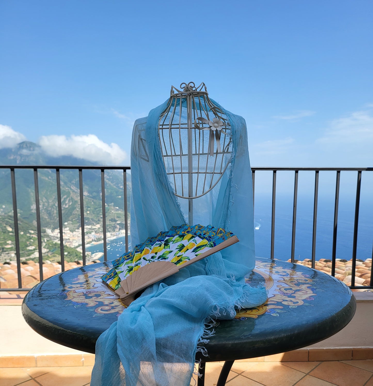 Blue - Cielo di Capri stole scarf