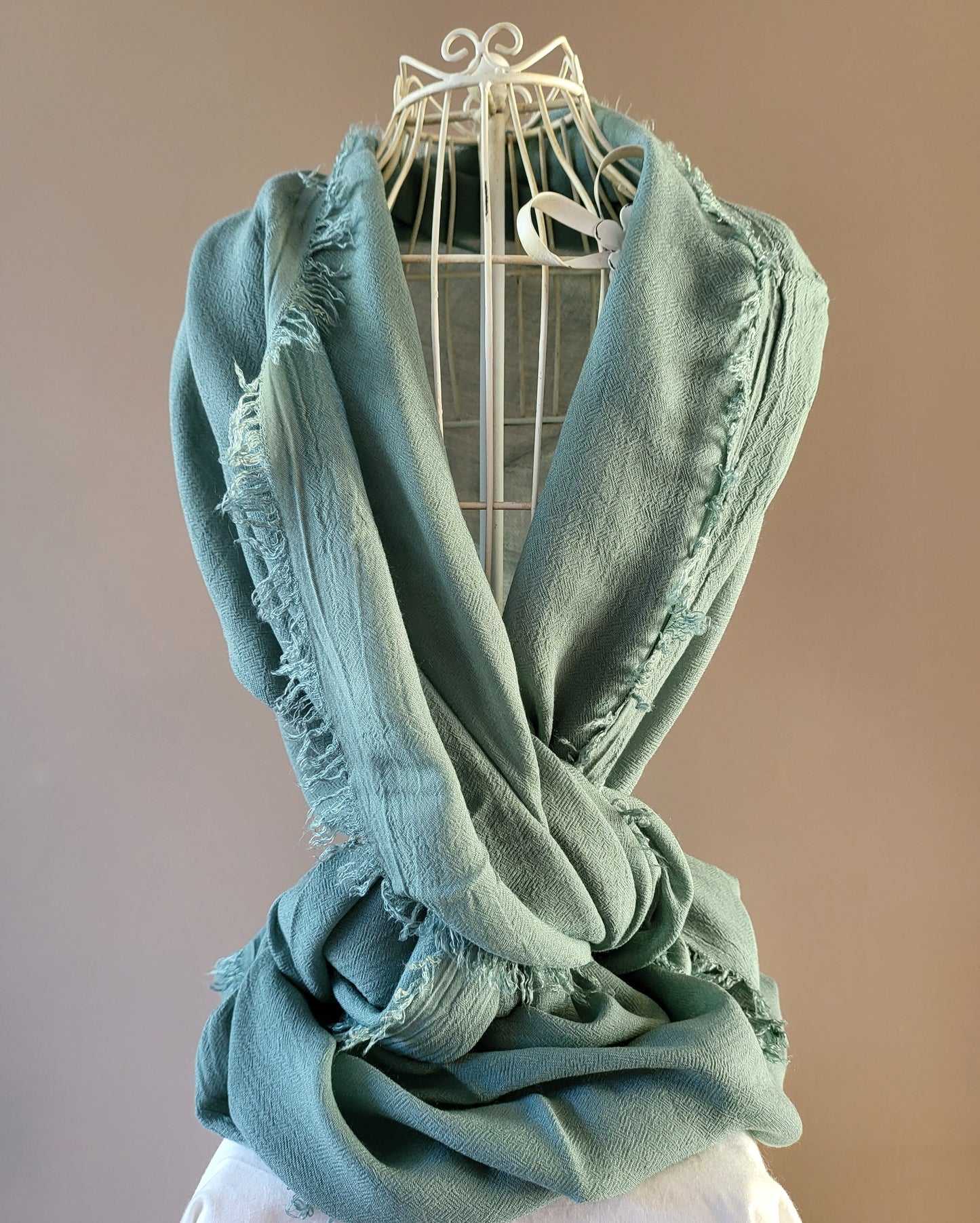 Green - The matt Portofino stole scarf