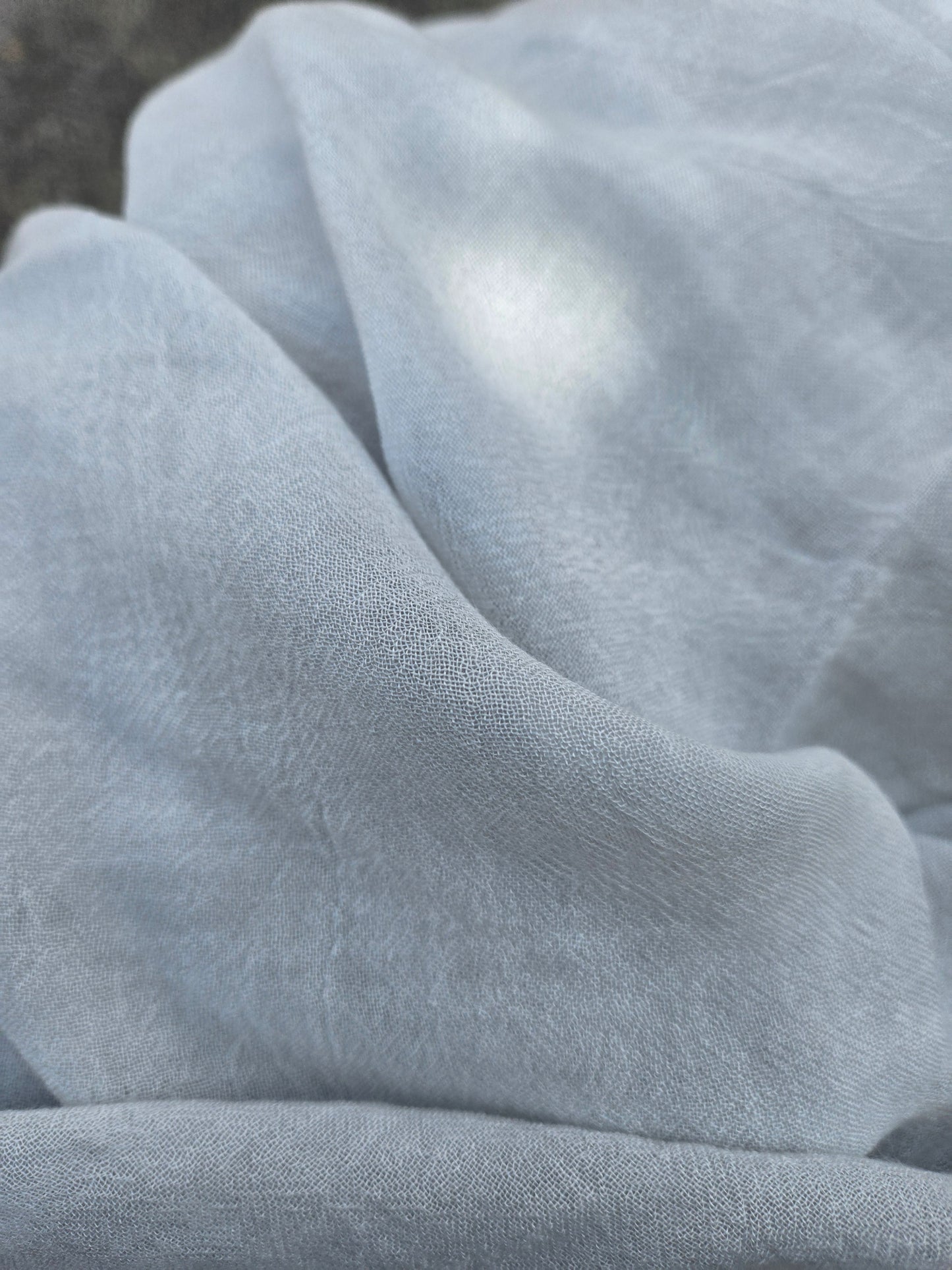 Grey Nebbie di Venezia stole scarf