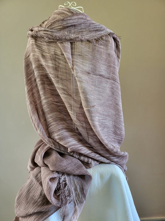 Brown - The Espresso di Milano stole scarf
