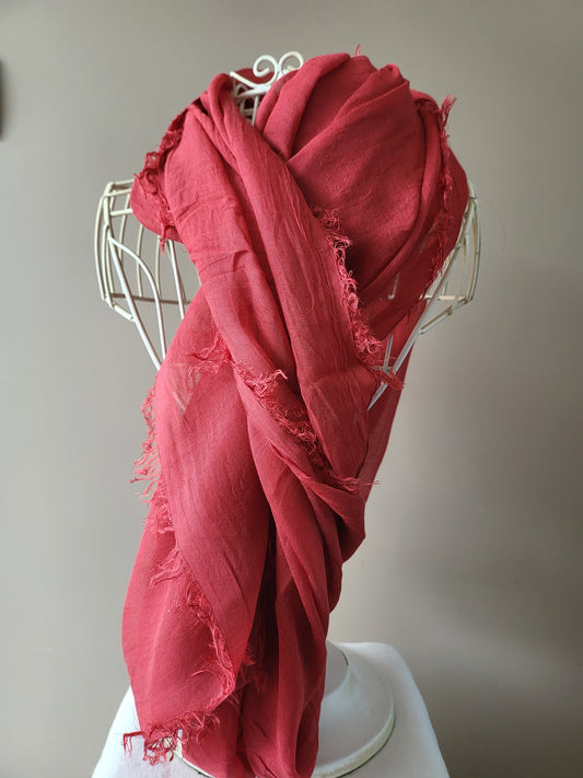 Red - Casa di Pompeii stole scarf