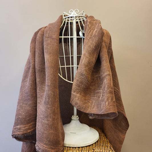 Brown - Toscano stole scarf