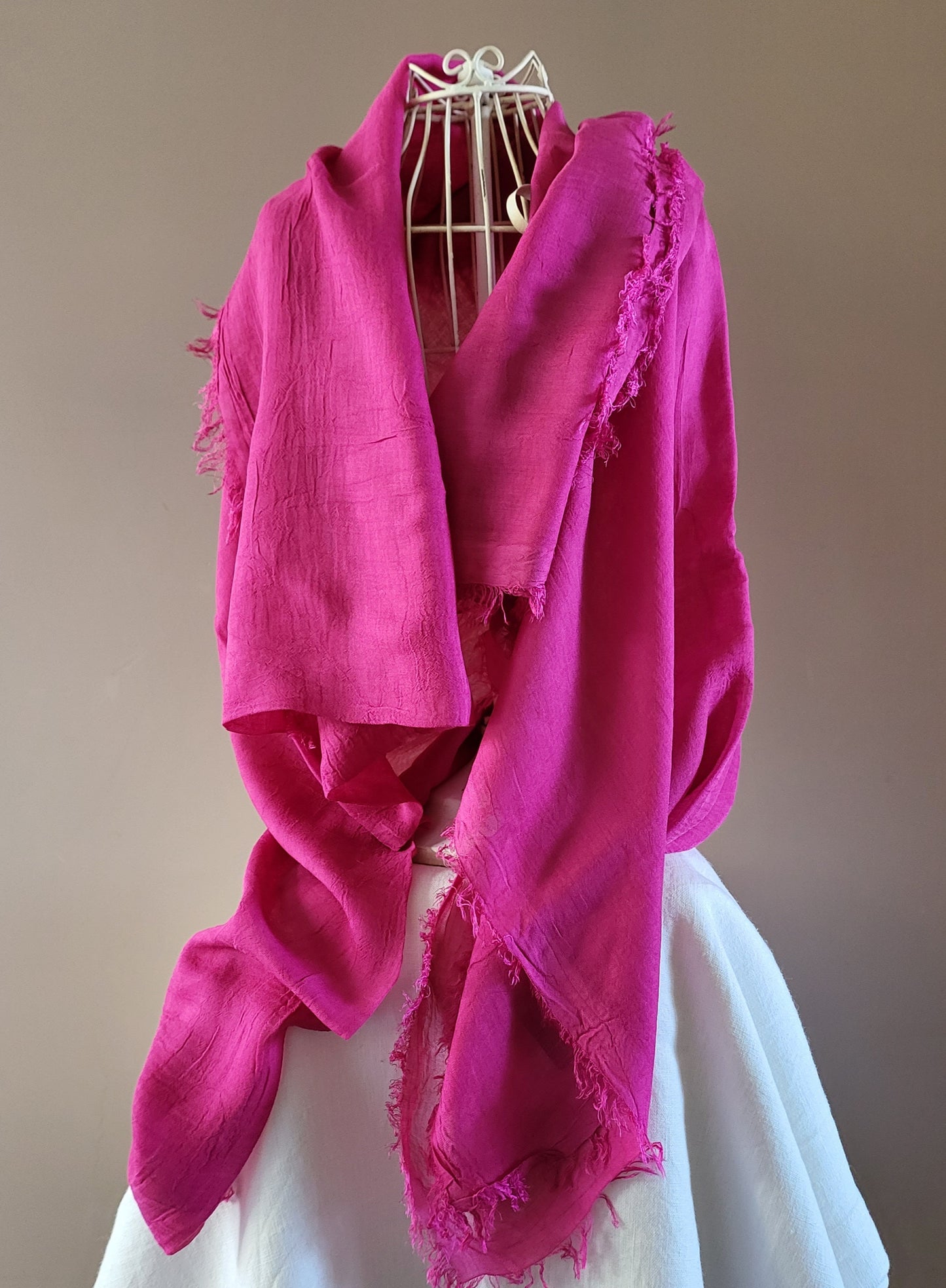 Pink - Magenta stole scarf