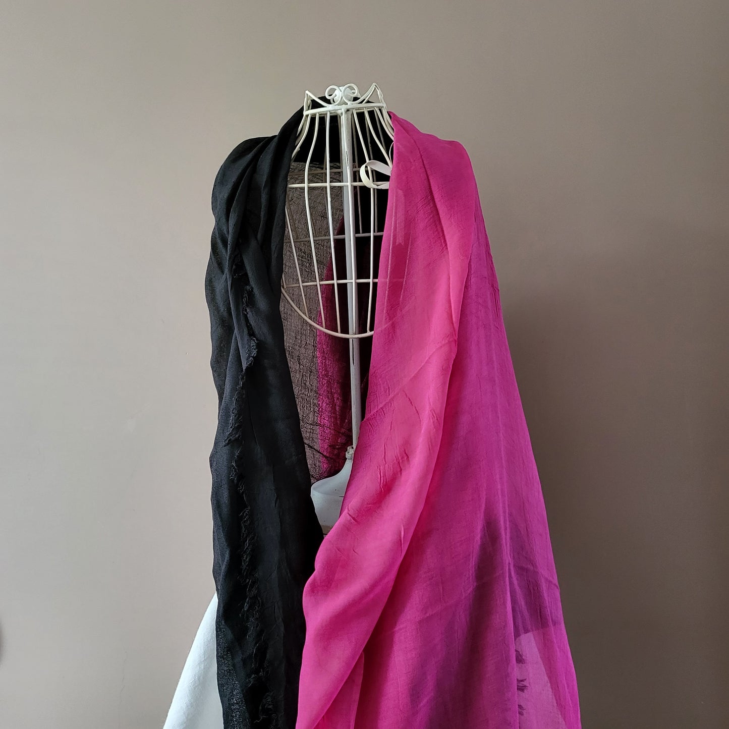 Pink - Magenta stole scarf