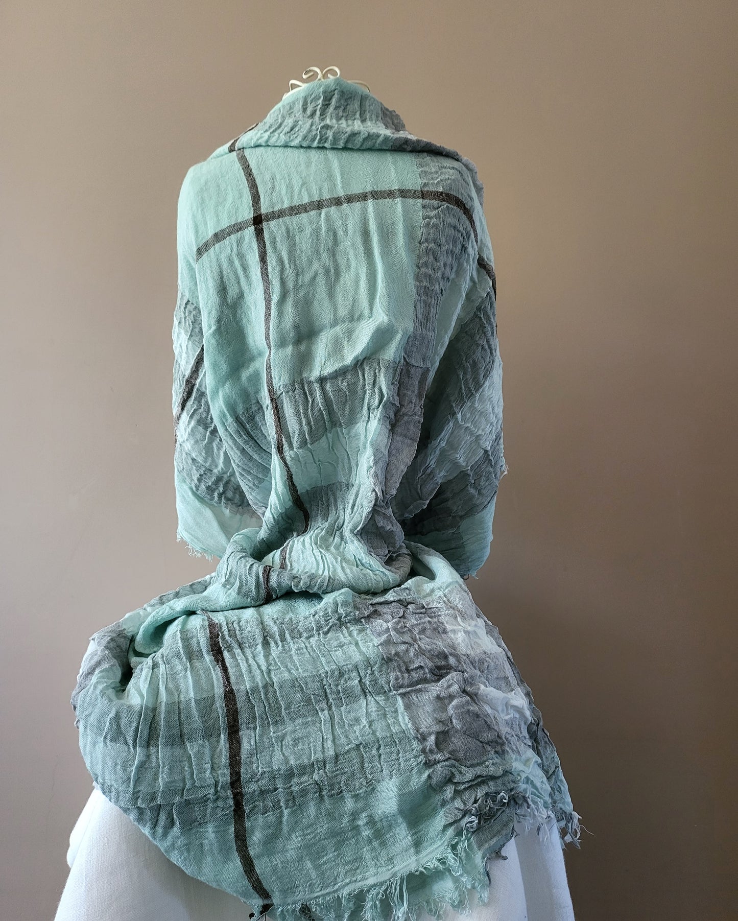 Green - Tartan Portofino stole scarf