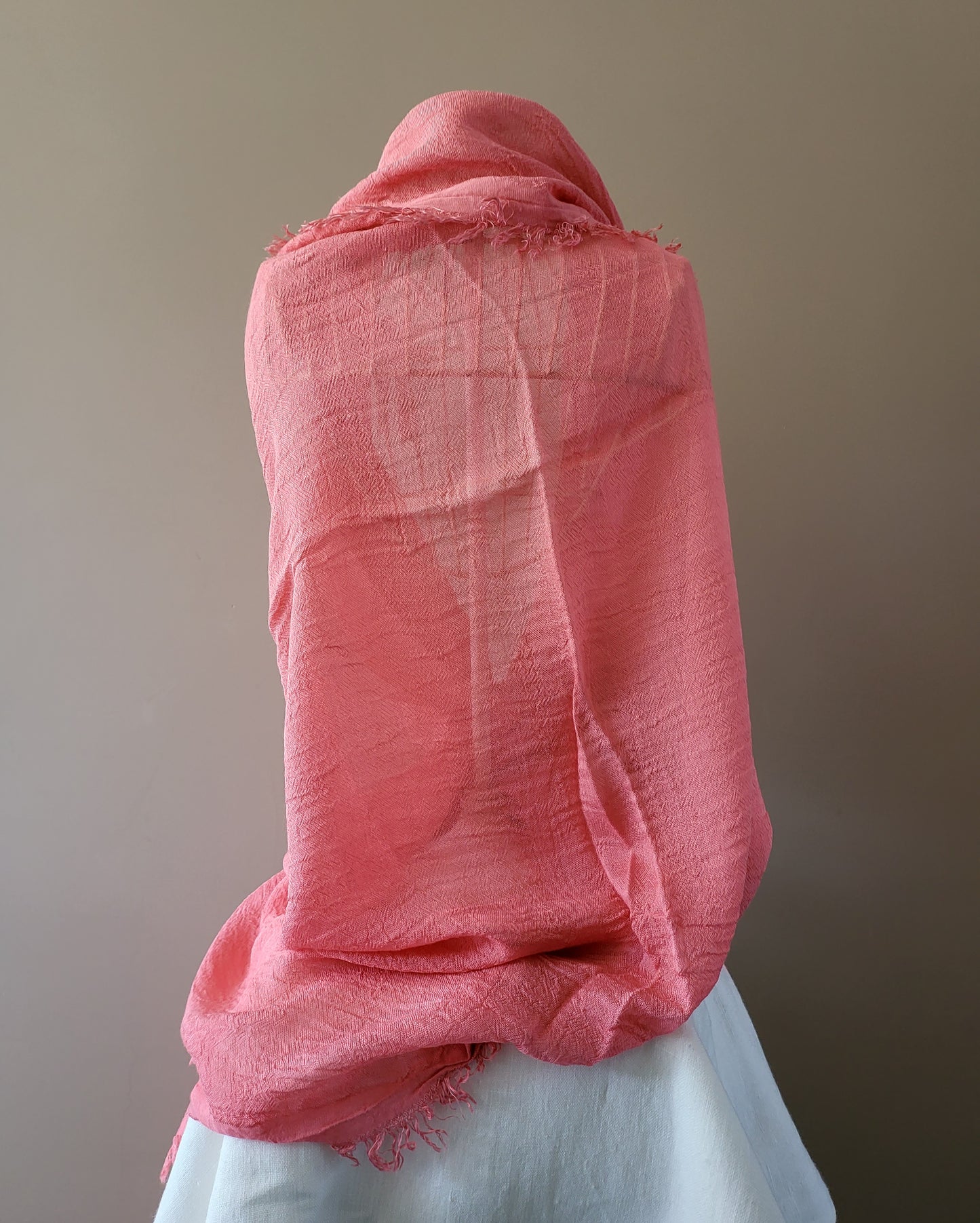 Pink The matt Rosa di Maggio - stole scarf