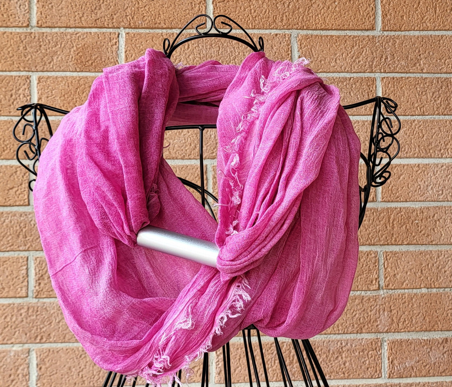 Pink - Rosa di Maggio stole scarf